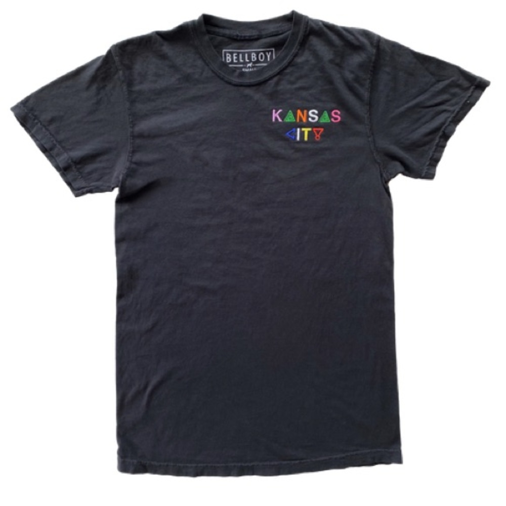 KANSAS CITY EMBROIDERED T-SHIRT